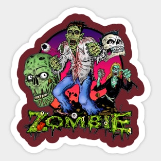 Zombie Melee Attack by Hard Grafixs© Sticker